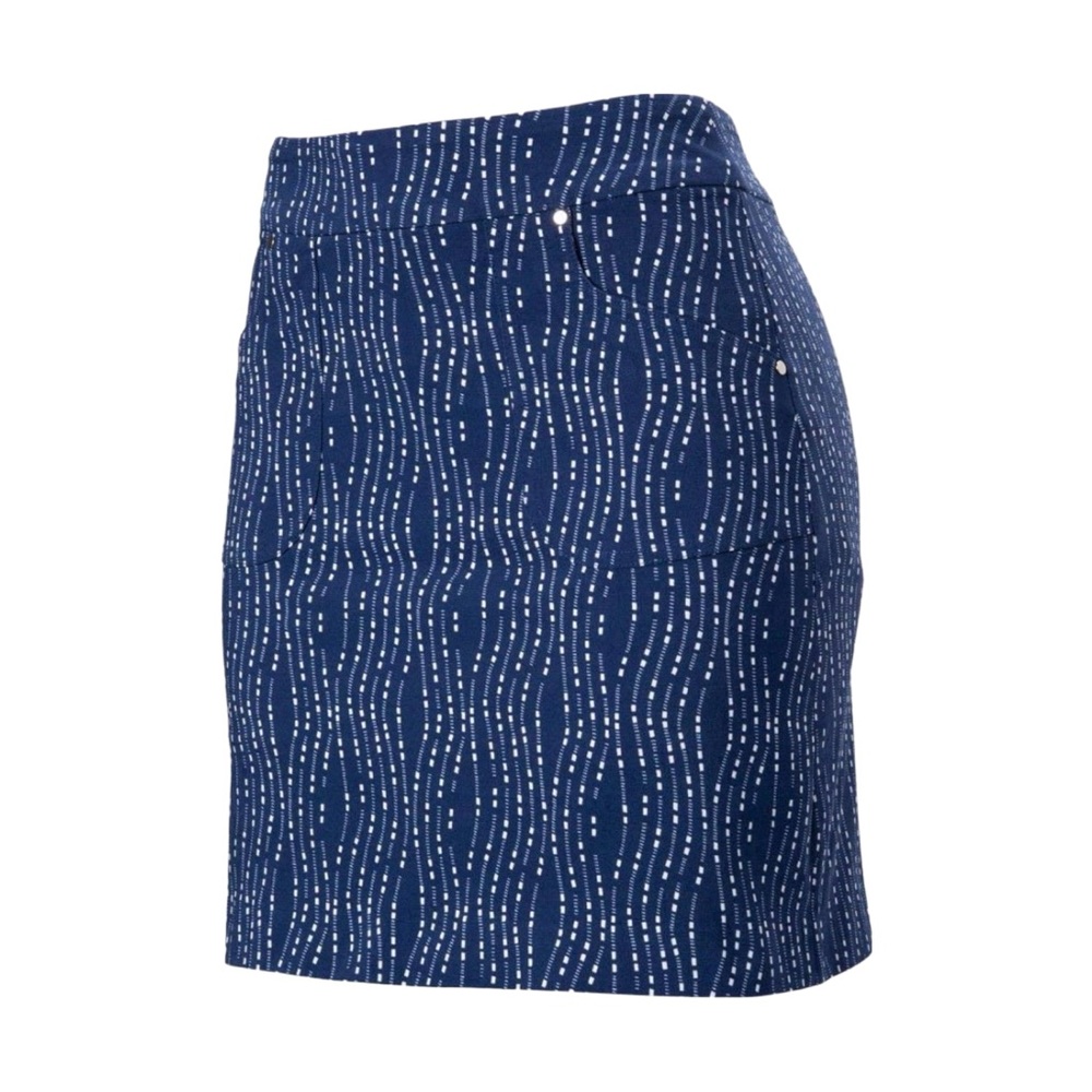 EP Pro Women's Dash Wave Print Golf Skort Size Medium